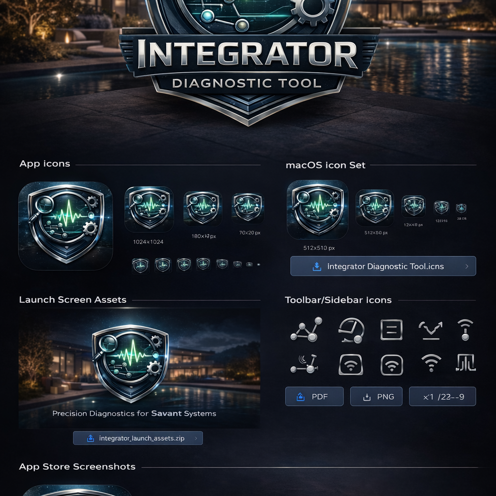 Integrator Diagnostic Tool production artwork
